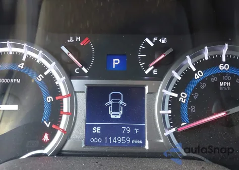 2016 Toyota 4Runner Sr5 z USA, uszkodzony, nr VIN JTEZU5JR7G5125916